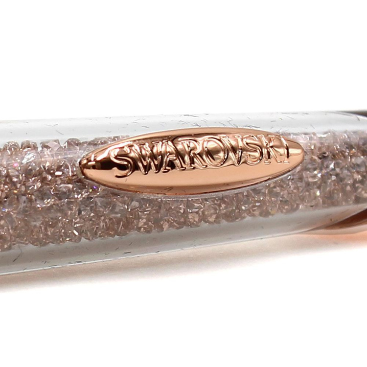 Crystalline Nova Ballpoint Pen, Pink, Rose-gold tone plated