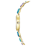 Gema watch Crystal bracelet, Gold tone, Gold-tone finish