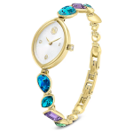 Gema watch Crystal bracelet, Gold tone, Gold-tone finish