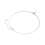 Ariana Grande x Swarovski Tennis Y necklace, Mixed cuts, Dragonfly, Multicolored, Rhodium plated