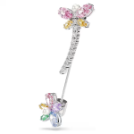 Ariana Grande x Swarovski brooch, Mixed cuts, Dragonfly, Multicolored, Rhodium plated