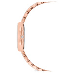 Dextera octagon watch Swiss Made, Metal bracelet, Rose gold tone, Rose gold-tone finish