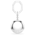 SWAROVSKI i UNA:BAGCHARM KEYRING WHI/RHS