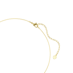 Sublima choker, Octagon cut, Green, 18K gold finish