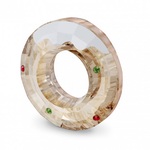 Holiday Cheers Gingerbread Donut Magnet