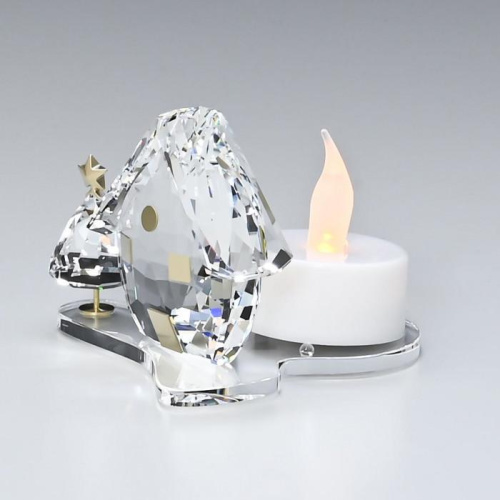 Holiday Magic Tea Light Holder - Swarovski