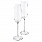 Crystalline Toasting Flutes (Set of 2)