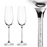Crystalline Toasting Flutes (Set of 2)