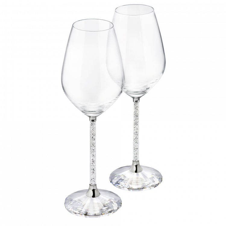 CRYSTALLINE WINE GLASSES (SET OF 2)