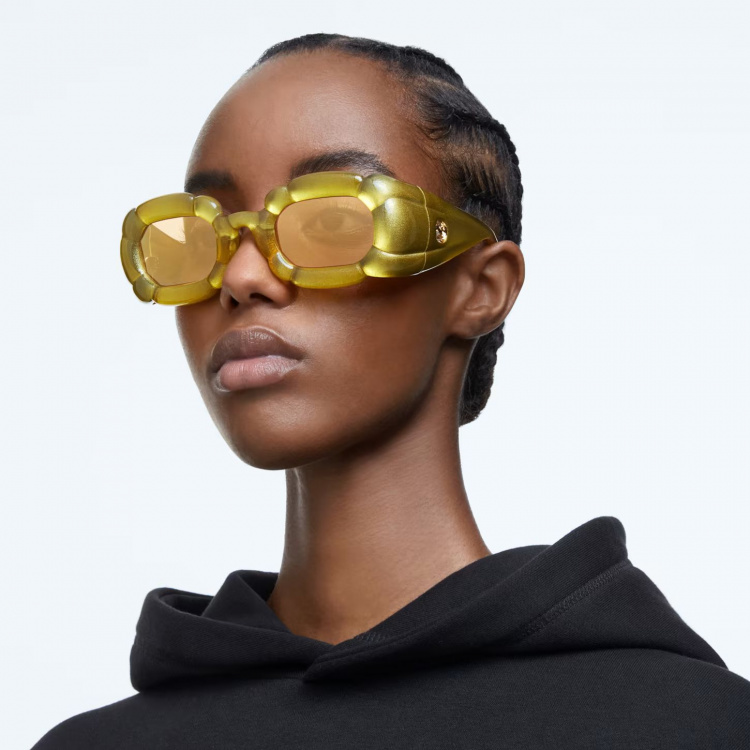 Sunglasses, Statement, Gold-tone