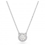 Una set Octagon cut, Pink, Rose gold-tone plated