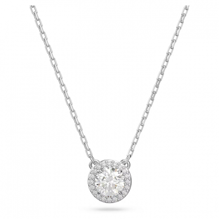 Una set Octagon cut, Pink, Rose gold-tone plated