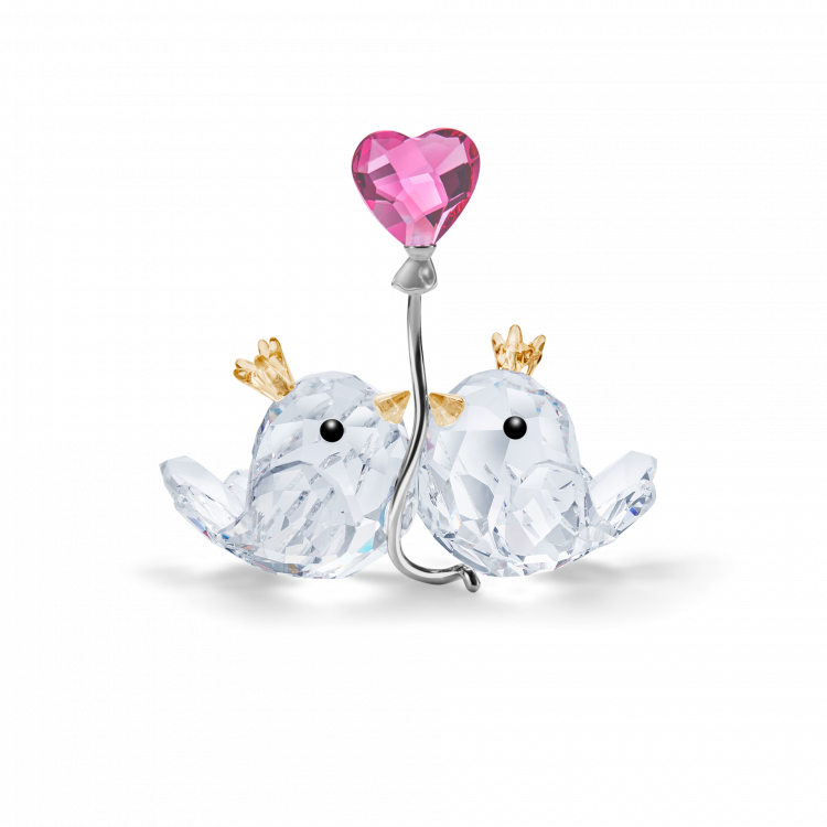 Love Birds Pink Heart