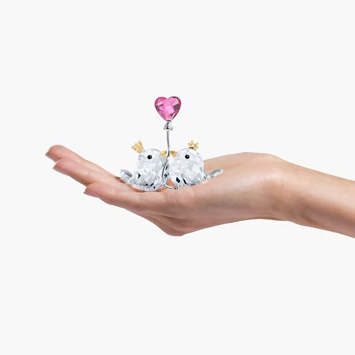 Love Birds Pink Heart