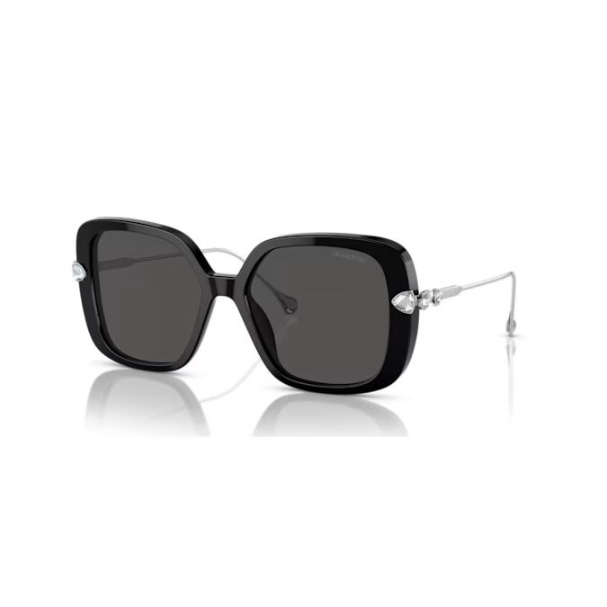 Sunglasses Oversized, Square shape, SK6011, Black