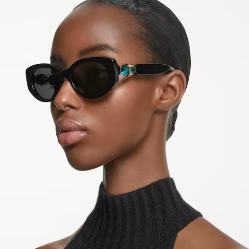 Sunglasses Cat-eye shape, SK6002, Black