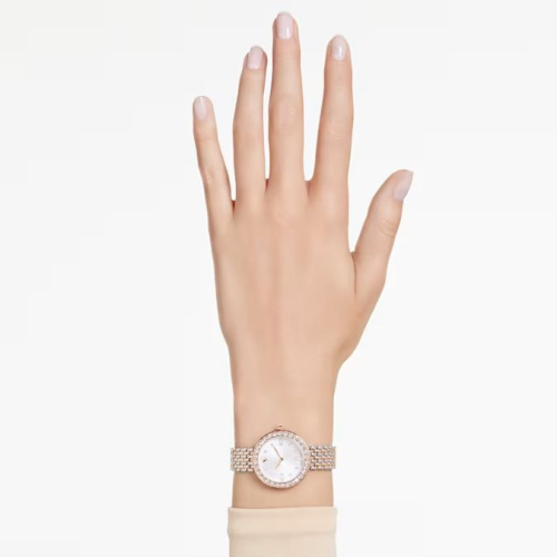 Certa watch Swiss Made, Metal bracelet, Rose gold tone, Mixed metal finish