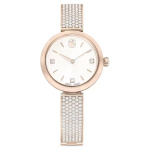 Illumina watch Swiss Made, Metal bracelet, Gold tone, Champagne gold-tone finish