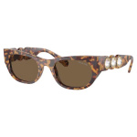Sunglasses Oval shape, SK6022, Brown