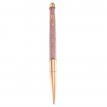 Crystalline Nova Ballpoint Pen, Pink, Rose-gold tone plated