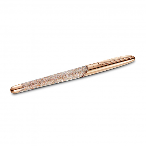Crystalline Nova Rollerball Pen, Rose gold tone, Rose-gold tone plated