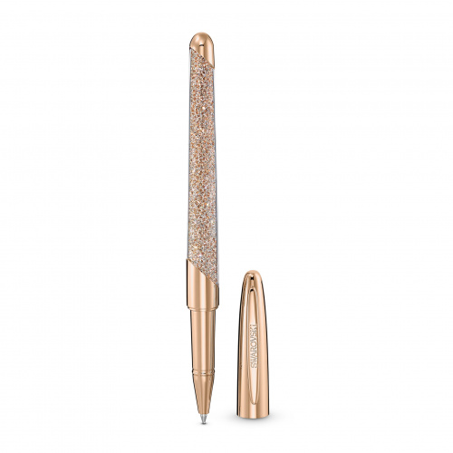 Crystalline Nova Rollerball Pen, Rose gold tone, Rose-gold tone plated