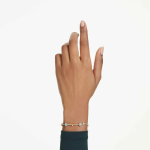 Constella bracelet Mixed cuts, Green, Gold-tone plated