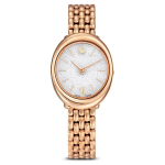 Imber watch Swiss Made, Metal bracelet, Gold tone, Rose gold-tone finish