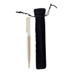 Crystalline Ballpoint Pen, Rose Gold Plated