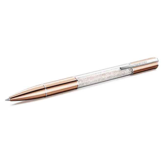 Crystalline Lustre ballpoint pen Rose gold tone, Rose gold-tone plated