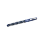 Crystalline Nova rollerball pen Blue, Chrome plated