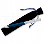 Crystalline Ballpoint Pen, Dark Blue