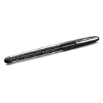 Crystalline Nova rollerball pen Black, Chrome plated