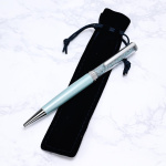 Crystalline Ballpoint Pen, Light Green