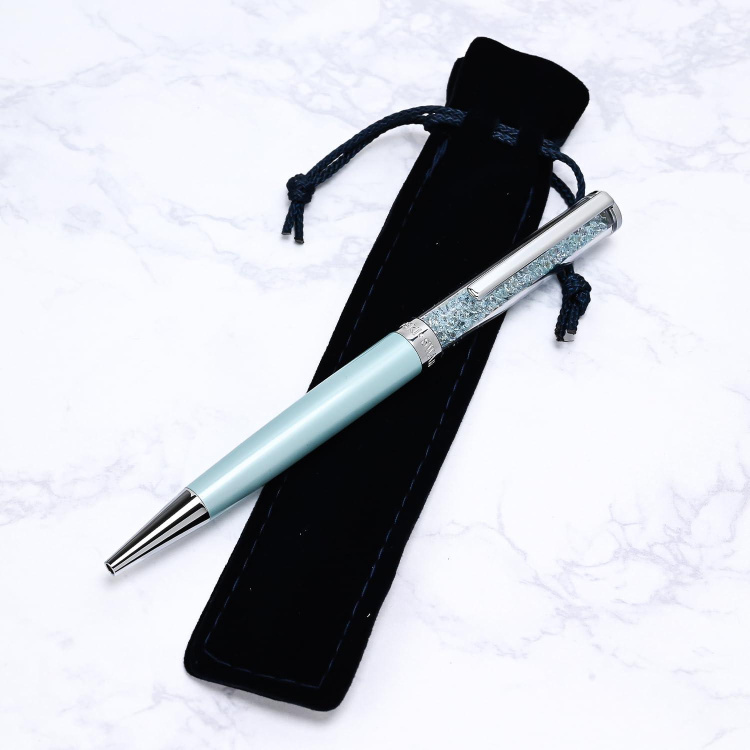 Crystalline Ballpoint Pen, Light Green