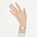 Hyperbola bangle watch Swiss Made, Metal bracelet, Rose gold tone, Rose gold-tone finish