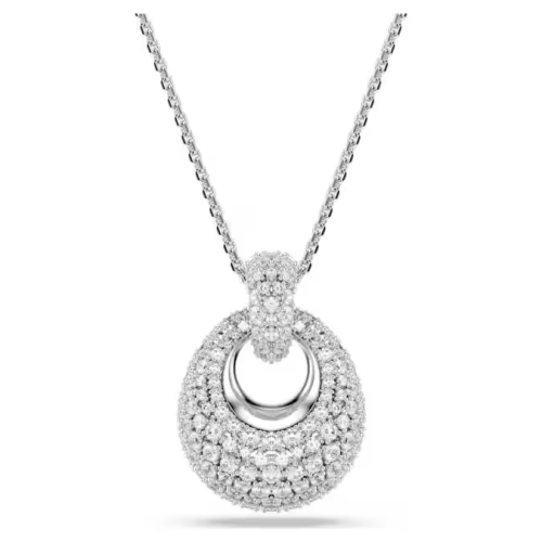 Sublima pendant White, Rhodium plated