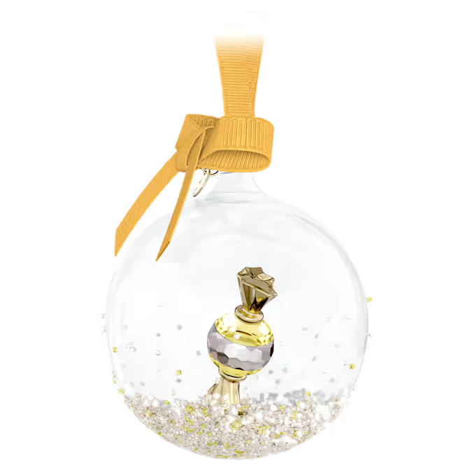 Holiday Cheers dulcis Ball Ornament Yellow