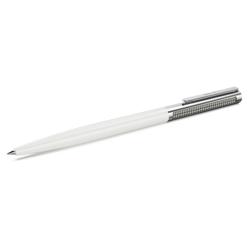 Matrix Tennis ballpoint pen White, Chrome plated