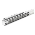 Matrix Tennis ballpoint pen White, Chrome plated