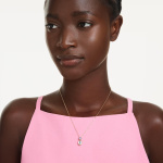 Chroma pendant Mixed cuts, Multicolored, Gold-tone plated