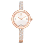 Sublima bangle watch Swiss Made, Metal bracelet, Rose gold tone, Rose gold-tone finish