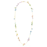 Gema strandage Mixed cuts, Multicolored, Gold-tone plated