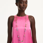 Gema strandage Mixed cuts, Multicolored, Gold-tone plated