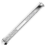 Crystalline ballpoint pen White lacquered, Chrome plated