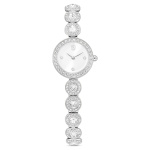 Una Angelic watch Crystal bracelet, Silver tone, Stainless steel
