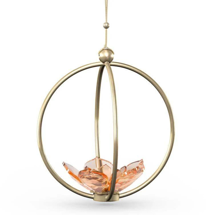 Swarovski Crystal Flowers Garden Tales Ball Ornament Magnolia Small