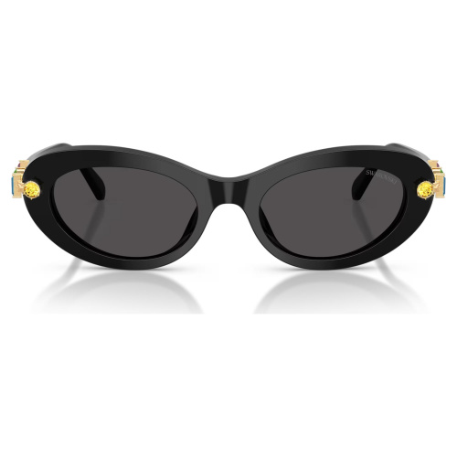 Swarovski Sunglasses Oval shape, Black