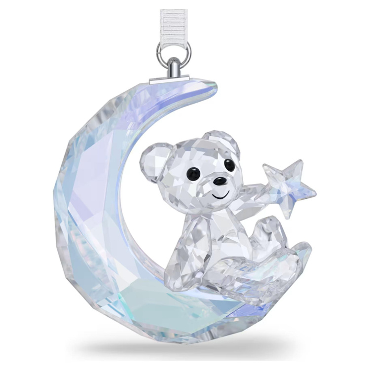 Swarovski Kris Bear Moon Ornament