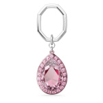 Key ring Pear cut, Pink